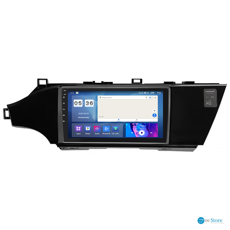 Штатная магнитола Lesko для Toyota Avalon IV Рестайлинг 2015-2018 экран 9" 4/64Gb CarPlay 4G Wi-Fi GPS Prime