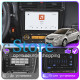 Штатная магнитола Lesko для Toyota Avensis III 2008-2011 экран 9" 4/64 QLED CarPlay 4G Wi-Fi GPS 360 Prime