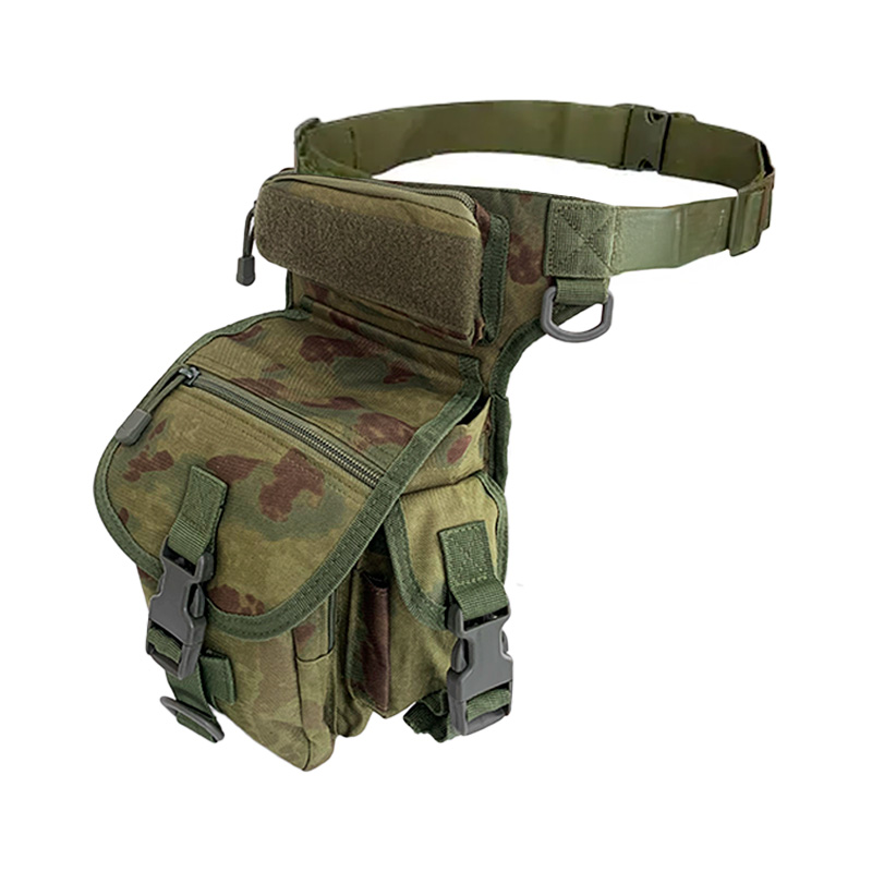 Сумка тактическая на бедро AOKALI Outdoor A90 Camouflage Green