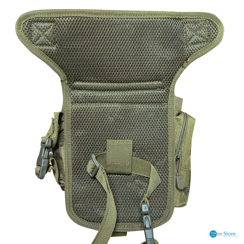 Сумка тактическая на бедро AOKALI Outdoor A90 Camouflage Green