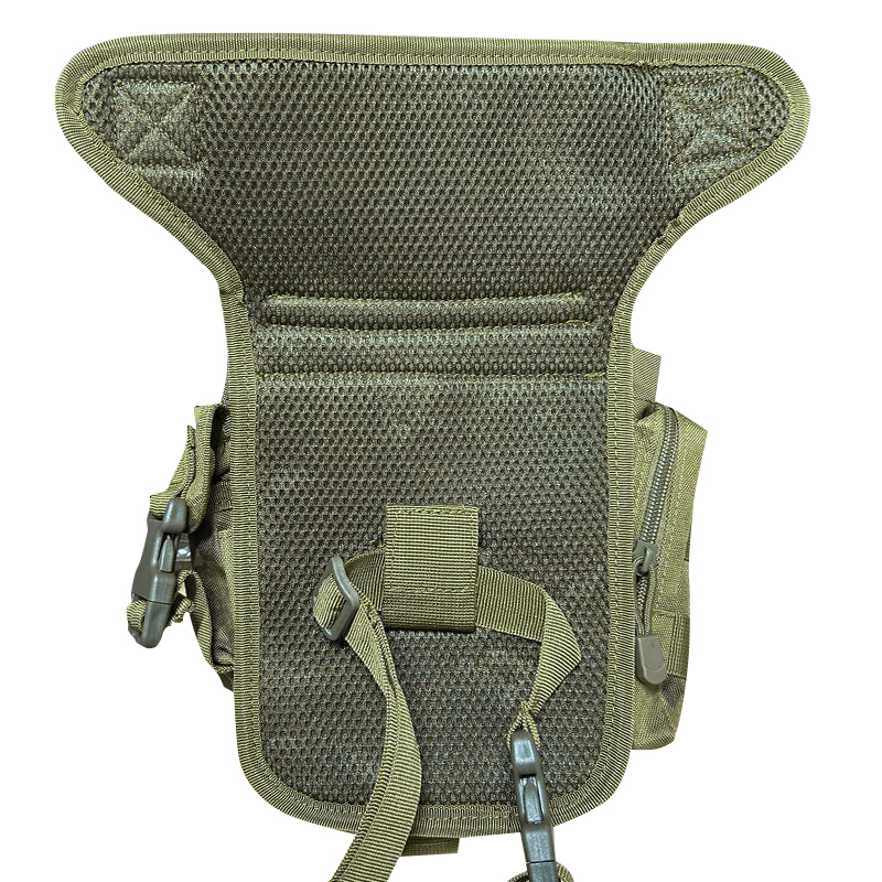 Сумка тактическая на бедро AOKALI Outdoor A90 Camouflage Green