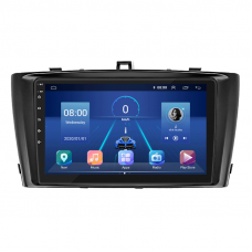 Штатная магнитола Lesko для Toyota Avensis III Рестайлинг 2011-2015 экран 9" 6/128Gb 4G Wi-Fi GPS Top