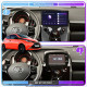 Штатная магнитола Lesko для Toyota Aygo II 2014-2018 экран 10" 2/32Gb Wi-Fi GPS Base