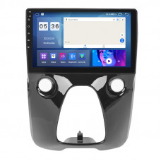 Штатная магнитола Lesko для Toyota Aygo II 2014-2018 экран 10" 2/32Gb CarPlay 4G Wi-Fi GPS Prime