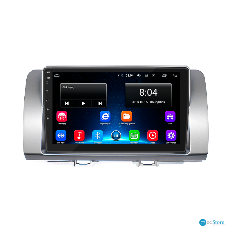 Штатная магнитола Lesko для Toyota bB II Рестайлинг 2008-2016 экран 9" 2/32Gb Wi-Fi GPS Base