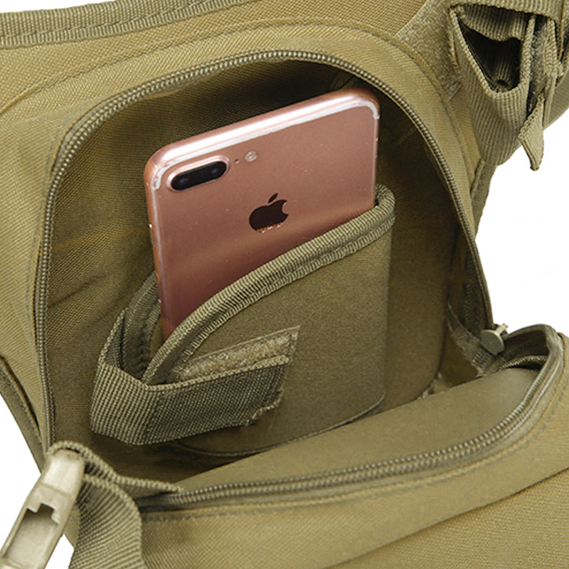 Сумка тактическая на пояс AOKALI Outdoor A9001 Sand