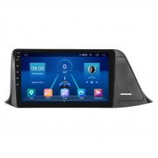 Штатная магнитола Lesko для Toyota C-HR I Рестайлинг 2019-н.в. экран 9" 4/64Gb 4G Wi-Fi GPS Top