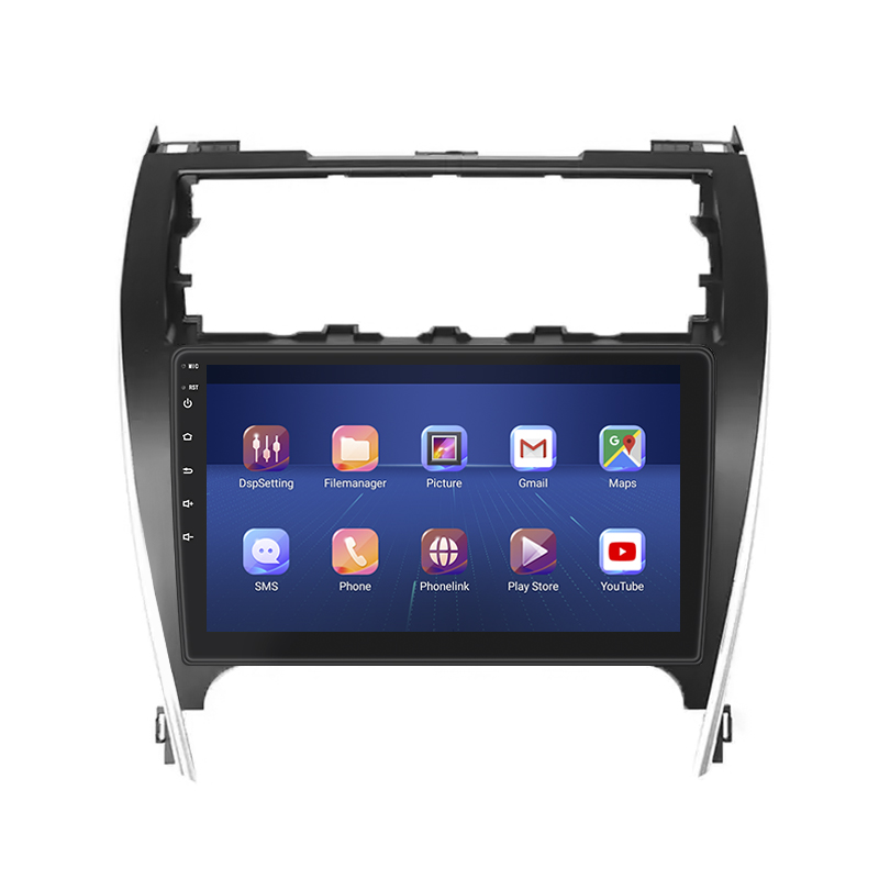 Штатная магнитола Lesko для Toyota Camry (USA) VII (XV50) 2011-2015 экран 10" 2/32Gb Wi-Fi GPS Base