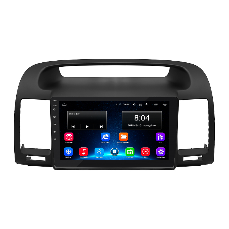 Штатная магнитола Lesko для Toyota Camry V (XV30) 2001-2004 экран 9" 2/32Gb Wi-Fi GPS Base