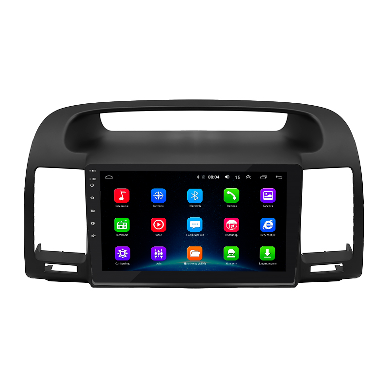 Штатная магнитола Lesko для Toyota Camry V (XV30) 2001-2004 экран 9" 2/32Gb Wi-Fi GPS Base