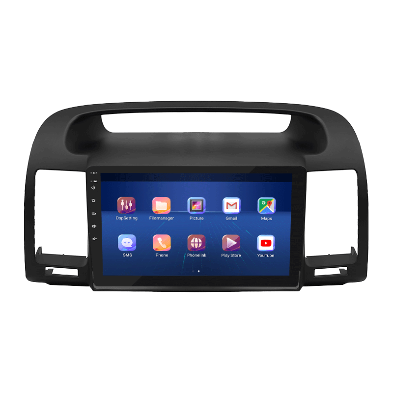 Штатная магнитола Lesko для Toyota Camry V (XV30) 2001-2004 экран 9" 6/128Gb 4G Wi-Fi GPS Top