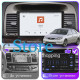 Штатная магнитола Lesko для Toyota Camry V (XV30) Рестайлинг 2004-2006 экран 9" 4/64 QLED CarPlay 4G Wi-Fi GPS 360 Prime