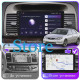 Штатная магнитола Lesko для Toyota Camry V (XV30) Рестайлинг 2004-2006 экран 9" 4/64Gb 4G Wi-Fi GPS Top