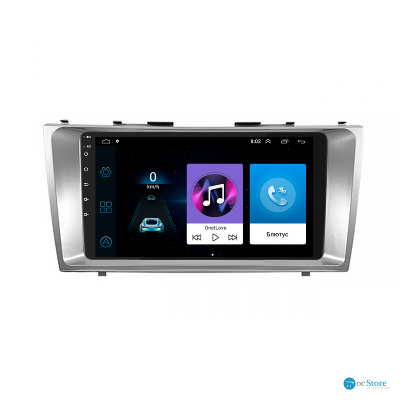 Штатная магнитола Lesko для Toyota Camry VI (XV40) 2006-2009 экран 9" 1/16Gb Wi-Fi GPS Base