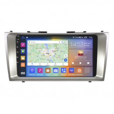 Штатная магнитола Lesko для Toyota Camry VI (XV40) 2006-2009 экран 9" 4/64Gb CarPlay 4G Wi-Fi GPS Prime