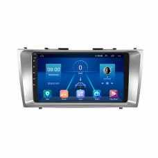 Штатная магнитола Lesko для Toyota Camry VI (XV40) 2006-2009 экран 9" 2/32Gb 4G Wi-Fi GPS Top