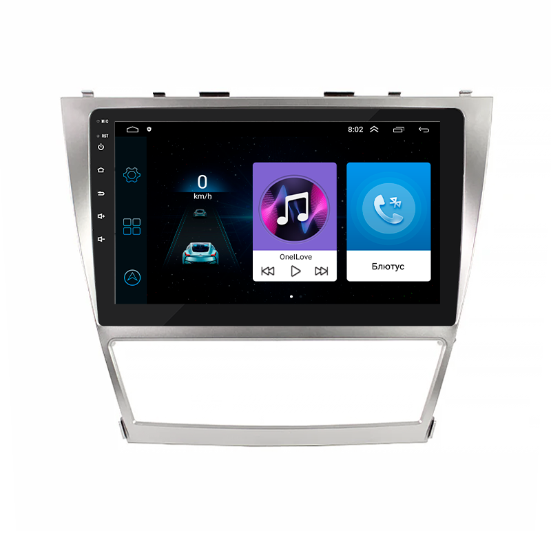 Штатная магнитола Lesko для Toyota Camry VI (XV40) Рестайлинг 2009-2011 экран 10" 1/16Gb Wi-Fi GPS Base