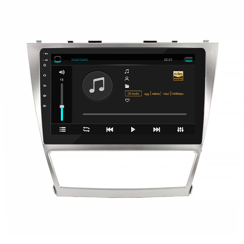 Штатная магнитола Lesko для Toyota Camry VI (XV40) Рестайлинг 2009-2011 экран 10" 2/32Gb 4G Wi-Fi GPS Top