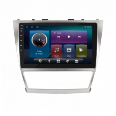 Штатная магнитола Lesko для Toyota Camry VI (XV40) Рестайлинг 2009-2011 экран 10" 4/32Gb 4G Wi-Fi GPS Top