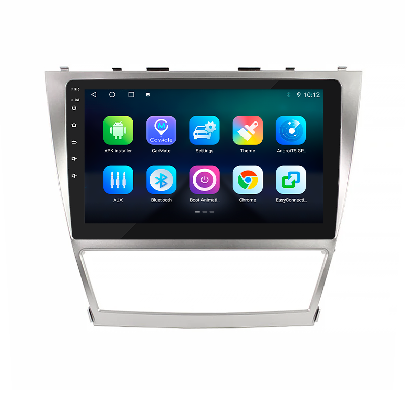 Штатная магнитола Lesko для Toyota Camry VI (XV40) Рестайлинг 2009-2011 экран 10" 4/32Gb 4G Wi-Fi GPS Top