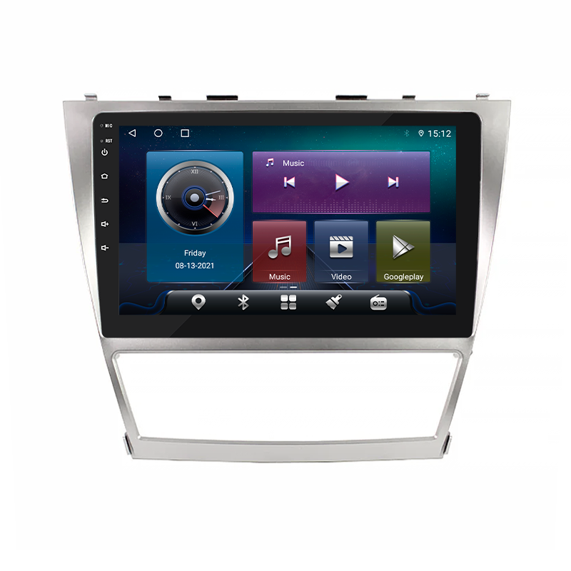 Штатная магнитола Lesko для Toyota Camry VI (XV40) Рестайлинг 2009-2011 экран 10" 4/64Gb 4G Wi-Fi GPS Top