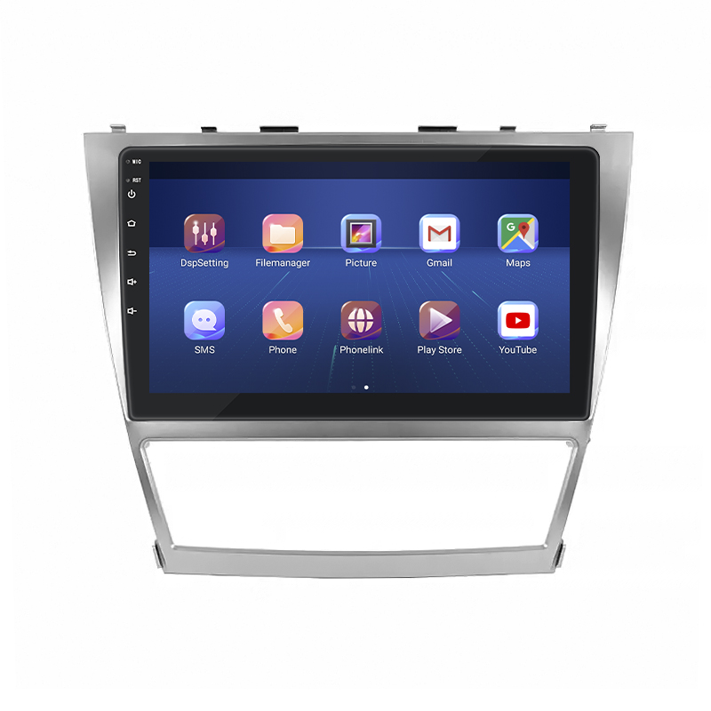 Штатная магнитола Lesko для Toyota Camry VI (XV40) Рестайлинг 2009-2011 экран 10" 6/128Gb 4G Wi-Fi GPS Top