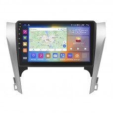 Штатная магнитола Lesko для Toyota Camry VII (XV50) 2011-2014 экран 10" 2/32Gb CarPlay 4G Wi-Fi GPS Prime
