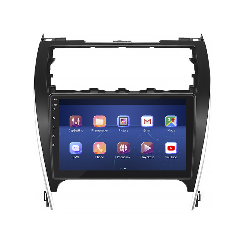 Штатная магнитола Lesko для Toyota Camry VII (XV50) 2011-2014 экран 10" 4/64Gb 4G Wi-Fi GPS Top