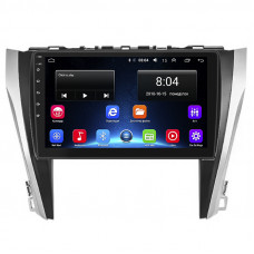 Штатная магнитола Lesko для Toyota Camry VII (XV50) Рестайлинг 2014-2017 экран 10" 2/32Gb Wi-Fi GPS Base
