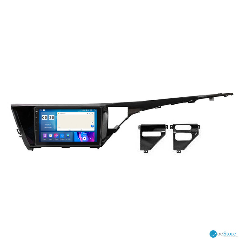 Штатная магнитола Lesko для Toyota Camry VIII (XV70) 2017-2021 экран 10" 4/64Gb CarPlay 4G Wi-Fi GPS Prime