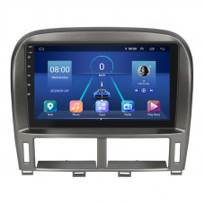 Штатная магнитола Lesko для Toyota Celsior III (F30) ver 2 2000-2003 экран 9" 4/64Gb 4G Wi-Fi GPS Top