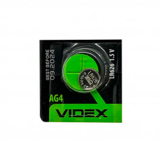 Батарейка часовая Videx AG 4 (LR626)
