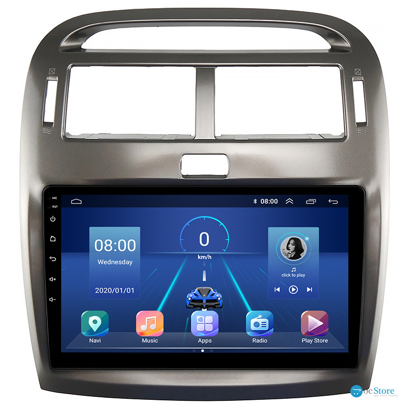 Штатная магнитола Lesko для Toyota Celsior III (F30) Рестайлинг 2003-2006 экран 9" 4/64Gb 4G Wi-Fi GPS Top