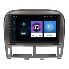 Штатная магнитола Lesko для Toyota Celsior III (F30) Рестайлинг ver 2 2003-2006 экран 9" 1/16Gb Wi-Fi GPS Base