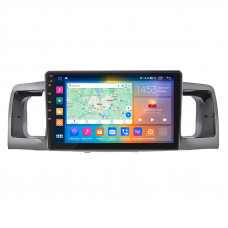 Штатная магнитола Lesko для Toyota Corolla IX (E120, E130) 2000-2004 экран 9" 4/64Gb CarPlay 4G Wi-Fi GPS Prime