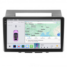 Штатная магнитола Lesko для Toyota Corolla Verso I Рестайлинг 2 2007-2009 экран 9" 4/64 QLED CarPlay 4G Wi-Fi GPS 360 Prime