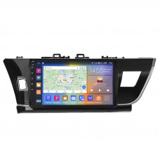 Штатная магнитола Lesko для Toyota Corolla XI (E160, E170) 2012-2016 экран 10" 2/32Gb CarPlay 4G Wi-Fi GPS Prime