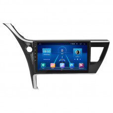Штатная магнитола Lesko для Toyota Corolla XI (E160, E170) Рестайлинг 2015-н.в. экран 10" 4/32Gb 4G Wi-Fi GPS Top