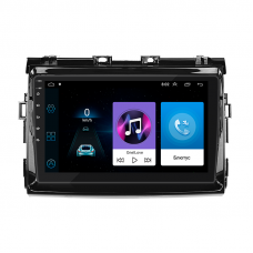 Штатная магнитола Lesko для Toyota Estima III 2006-2008 экран 9" 1/16Gb Wi-Fi GPS Base