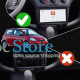 Штатная магнитола Lesko для Toyota Estima III 2006-2008 экран 9" 4/64 QLED CarPlay 4G Wi-Fi GPS 360 Prime