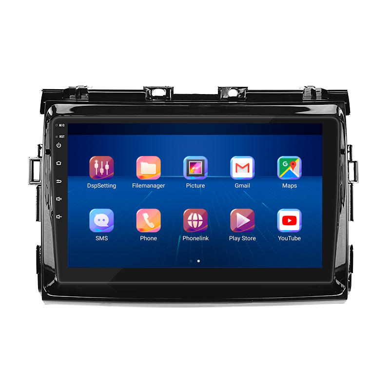 Штатная магнитола Lesko для Toyota Estima III 2006-2008 экран 9" 4/64Gb 4G Wi-Fi GPS Top