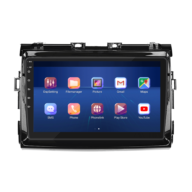 Штатная магнитола Lesko для Toyota Estima III 2006-2008 экран 9" 6/128Gb 4G Wi-Fi GPS Top