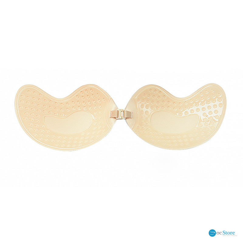 Бюстгальтер-невидимка Fly Bra G00D88 с эффектом Рush Up без бретелей Бежевый B