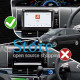 Штатная магнитола Lesko для Toyota Estima III Рестайлинг 2008-2012 экран 9" 4/64 QLED CarPlay 4G Wi-Fi GPS 360 Prime
