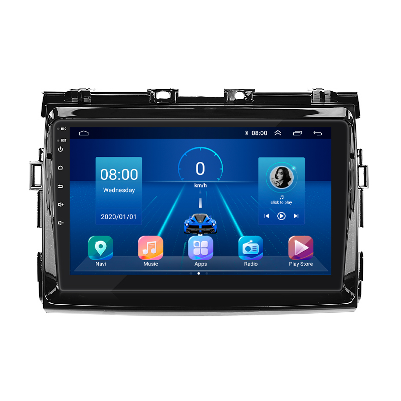 Штатная магнитола Lesko для Toyota Estima III Рестайлинг 2008-2012 экран 9" 4/64Gb 4G Wi-Fi GPS Top