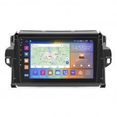 Штатная магнитола Lesko для Toyota Fortuner II 2015-2020 экран 9" 4/64Gb CarPlay 4G Wi-Fi GPS Prime