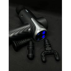 Профессиональный массажер для глубоких мышц BOOSTER M2B-E с сенсорным дисплеем и кейсом для хранения