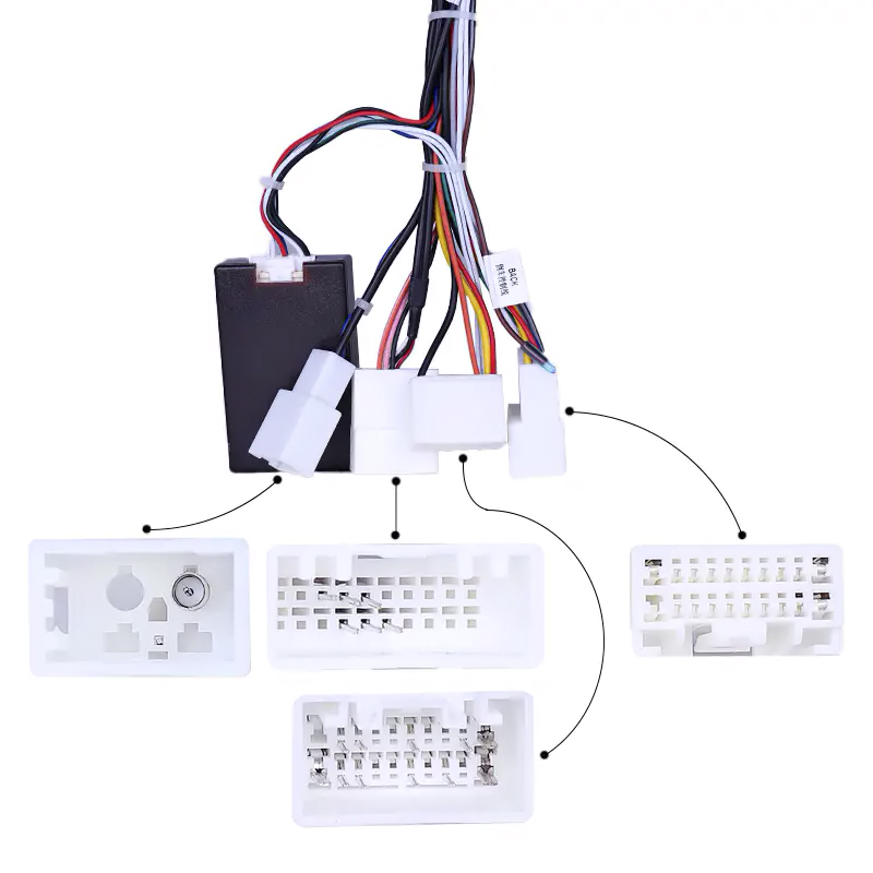 Штатная магнитола Lesko для Toyota Harrier II (XU30) 2003-2013 экран 9" 2/32Gb CarPlay 4G Wi-Fi GPS Prime