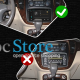 Штатная магнитола Lesko для Toyota Highlander I (U20) Рестайлинг 2003-2007 экран 9" 2/32Gb Wi-Fi GPS Base