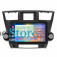 Штатная магнитола Lesko для Toyota Highlander II (U40) Рестайлинг 2010-2013 экран 10" 2/32Gb CarPlay 4G Wi-Fi GPS Prime